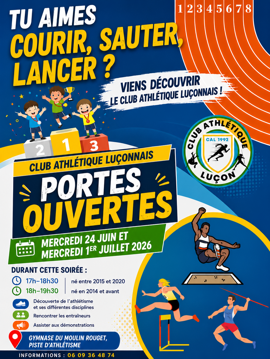 Portes Ouvertes du Club Athlétique Luçonnais