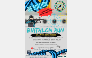 3ème BIATHLON RUN