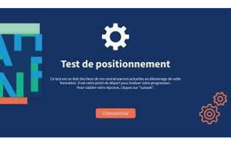 Formations : Faire un test de positionnement