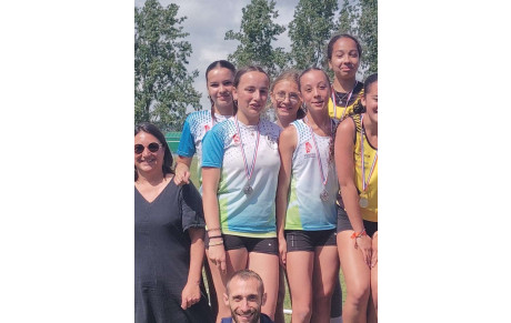 Les minimes et benjamins du CAL brillent le 24 mai : des podiums et de belles performances individuelles